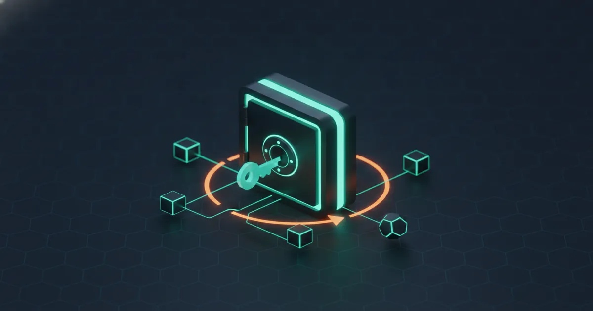 api key security architecture — vault, rotation, and scoped tokens