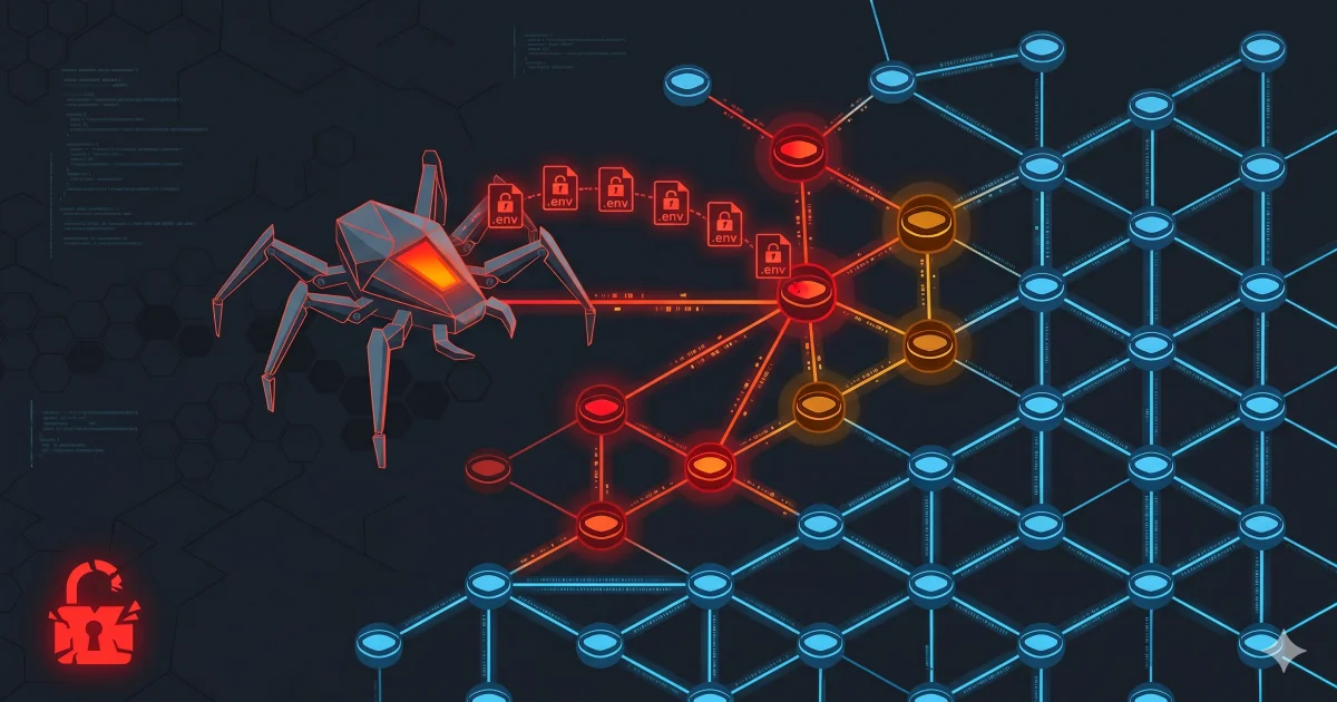 env file security — automated scanner crawling GitHub repositories for exposed dotenv secrets